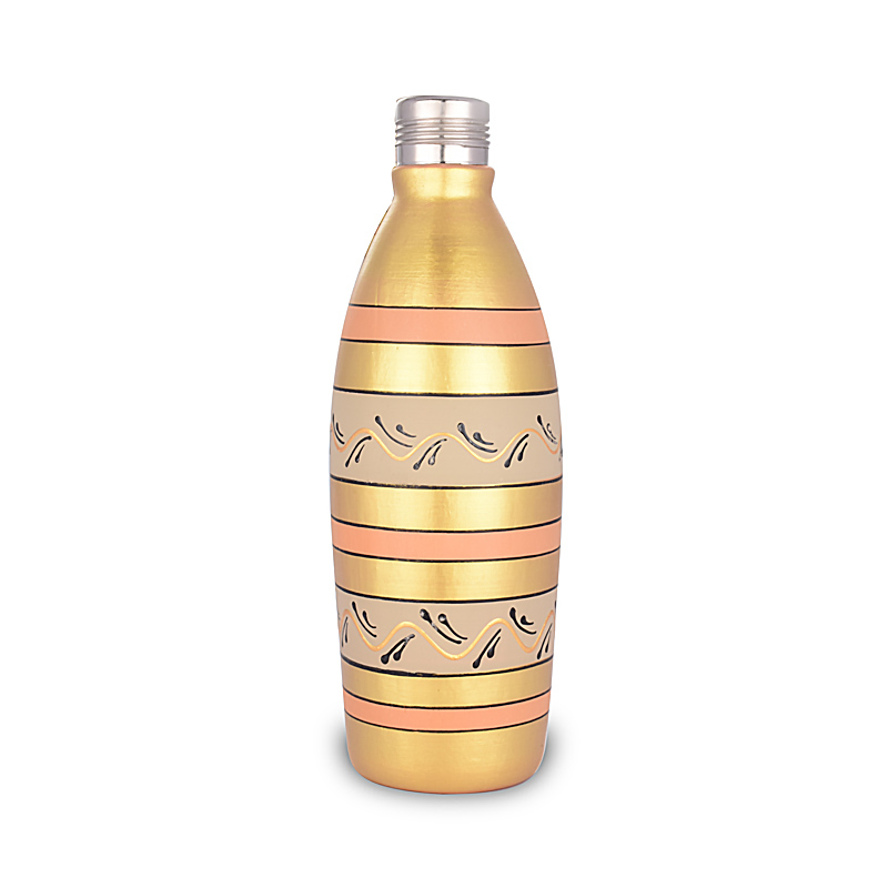 Terrapura Bottle 900 ml Hand Painted