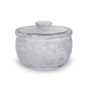 Stone Curd Pot wit Lid