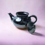 Dirtique Black Glazed Terracotta Kettle